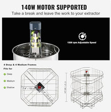 Load image into Gallery viewer, 4/8 Frame Stainless Steel Power Extractor