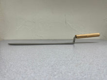 Load image into Gallery viewer, Serrated (Non-electric) Knife - Wooden Handle