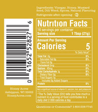Load image into Gallery viewer, HONEY DILL MUSTARD 9oz
