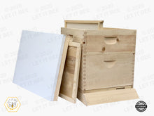 Load image into Gallery viewer, 10 Frame Complete Hive Kit Combo - Wood Frames