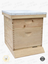 Load image into Gallery viewer, 10 Frame Complete Hive Kit Combo - Wood Frames