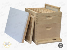 Load image into Gallery viewer, 10 Frame Complete Hive Kit Combo - Wood Frames