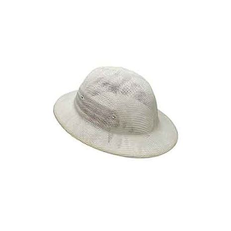 White Ventilated Helmet Adjustable