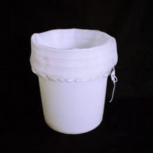 Load image into Gallery viewer, 600 Micron 5 Gallon Filter Bag w/ Draw String - Reusable / Washable
