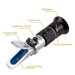Refractometer With Automatic Temp