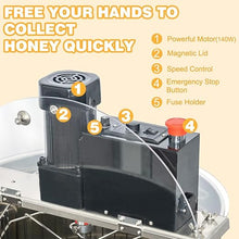 Load image into Gallery viewer, 4/12 Frame Stainless Steel Power Extractor
