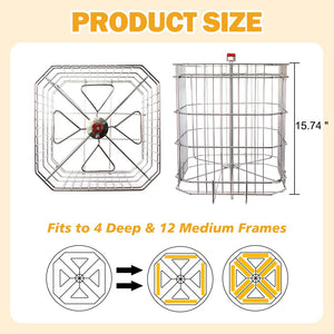 4/12 Frame Stainless Steel Power Extractor