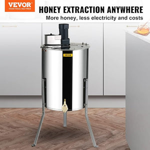 4/8 Frame Stainless Steel Power Extractor