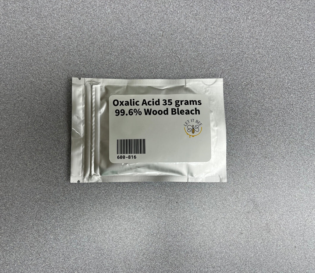 Oxalic Acid 35 grams 99.6% Wood Bleach