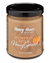 Load image into Gallery viewer, PUMPKIN SPICE HONEY SPREAD 12oz
