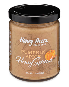 PUMPKIN SPICE HONEY SPREAD 12oz