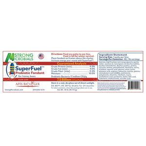 Super Fuel: Probiotic Fondant CNT/ 40 Patties