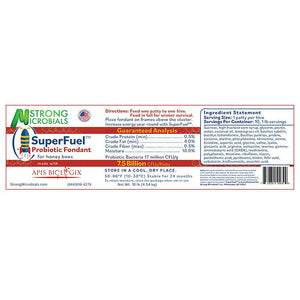 Super Fuel: Probiotic Fondant CNT/ 5 Patties