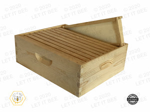 10 Frame 6 5/8" (Medium) Super Kit - Wood Frames