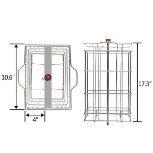 2 Frame Stainless Steel Hand Extractor