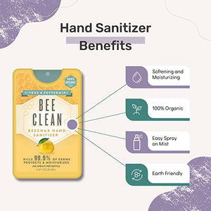Bee Clean Citrus & Peppermint Hand Sanitzer