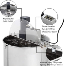 Load image into Gallery viewer, 4 Frame Stainless Steel Power Extractor
