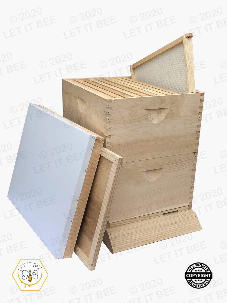 10 Frame Complete Hive Kit 9 5/8