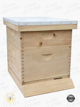 Load image into Gallery viewer, 10 Frame Complete Hive Kit Combo - Wood Frames
