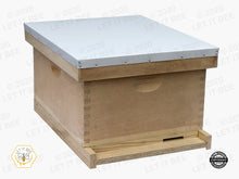 Load image into Gallery viewer, Complete 10 Frame 9 5/8&quot; (Deep) Hive Kit - Wood Frames
