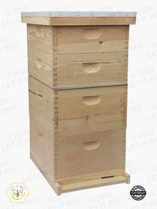 10 Frame Traditional Growing Apiary Kit - Wood Frames