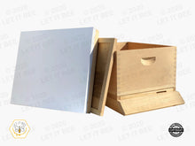 Load image into Gallery viewer, Complete 10 Frame 9 5/8&quot; (Deep) Hive Kit - Wood Frames
