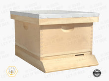 Load image into Gallery viewer, Complete 10 Frame 9 5/8&quot; (Deep) Hive Kit - Wood Frames
