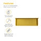 6 1/4" Waxed Standard Plastic Frame, Natural