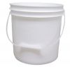Load image into Gallery viewer, 2 Gallon (3.78 l) White Plastic Pail w/Lid
