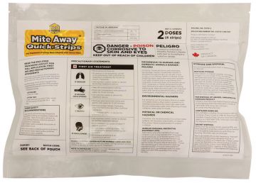 Mite Away Quick Strips - 2 Treatment Pack