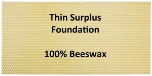 THIN SURPLUS 4 3/4" X 16 1/2"- 20 SHEETS (Shallow)