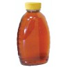 1-1/2 LB (24 oz) Classic Plastic Honey Jar w/ 38 MM Snap Caps CTN/ 12