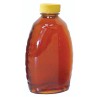 2 LB (32 oz) Classic Plastic Honey Jar w/ 38 MM Snap Caps CTN/ 12