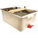 Stainless / Plastic Uncapping Tub Kit